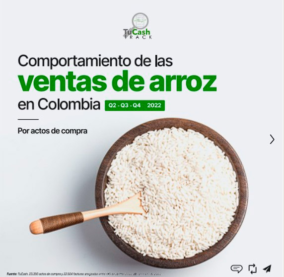 Ventas de arroz - TuCash Business